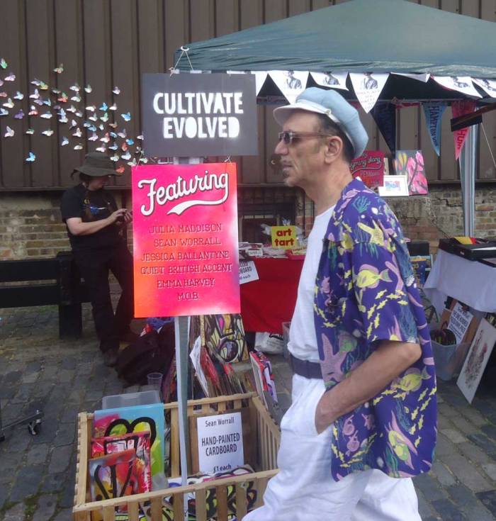 Cultivate, heading for the Liverpool art car boor fair